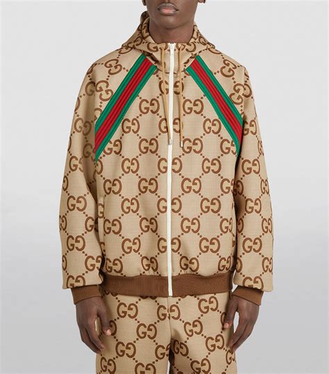 camicia uomo gucci|gucci hooded jacket men.